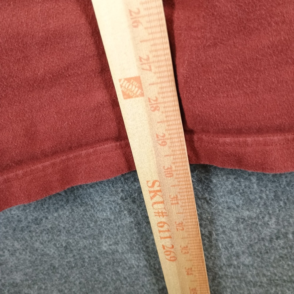 Duluth Trading Co Shirt Mens 2XL Red Long Tail Pocket Relaxed‎ Workwear Outdoor - Picture 11 of 12